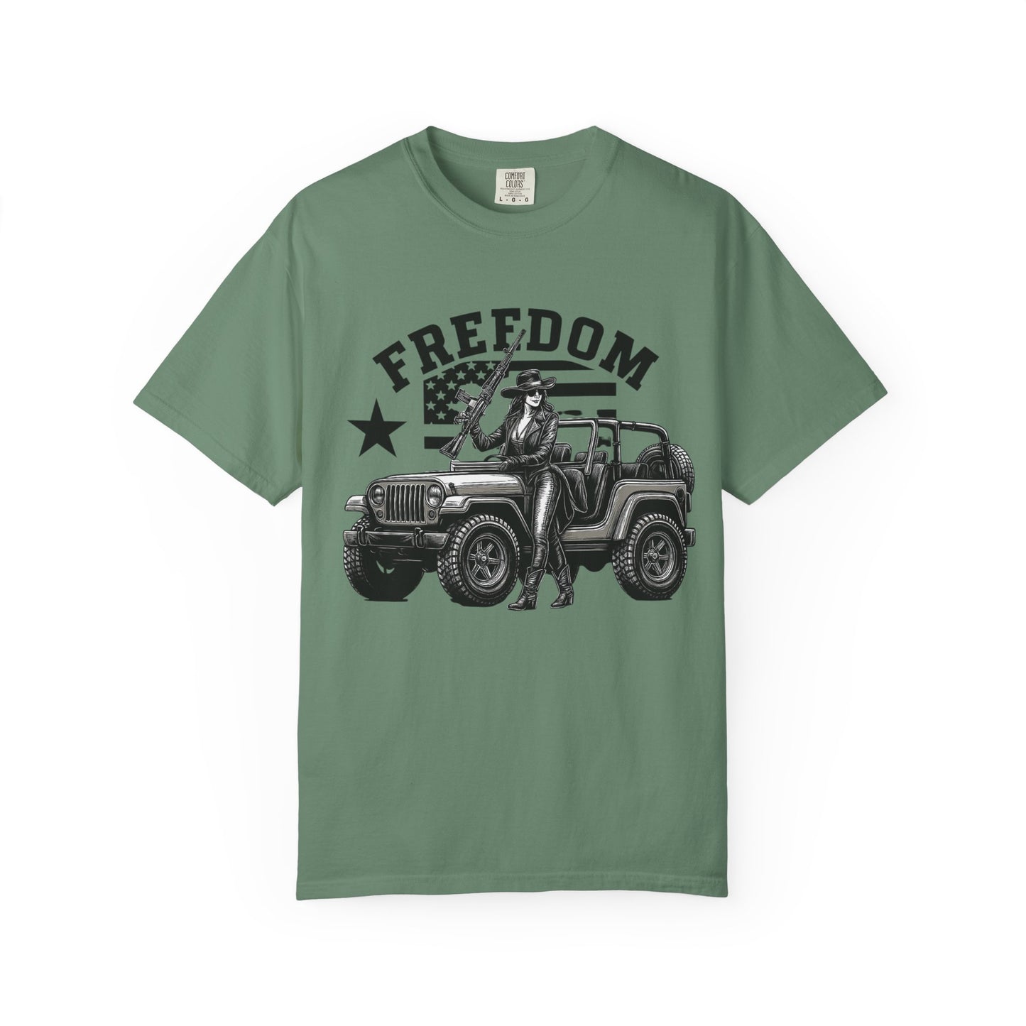 Garment-Dyed T-shirt - Freedom Offroad Tee