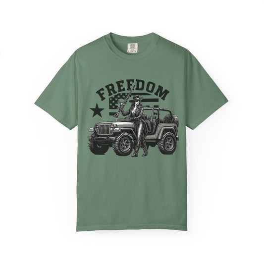 Garment-Dyed T-shirt - Freedom Offroad Tee