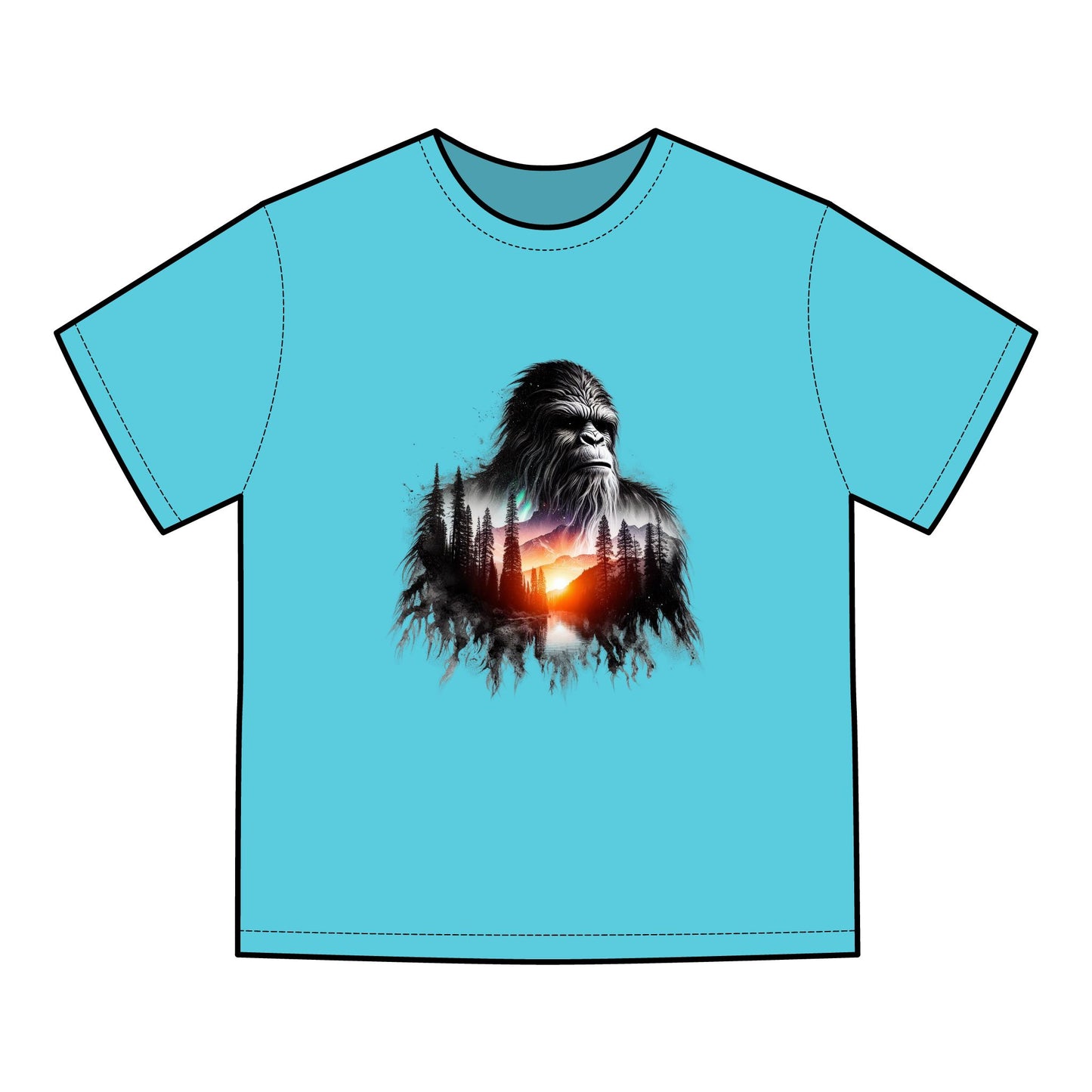 Sasquatch Sunset Unisex ComfortWash® T-Shirt - Nature Lover Apparel