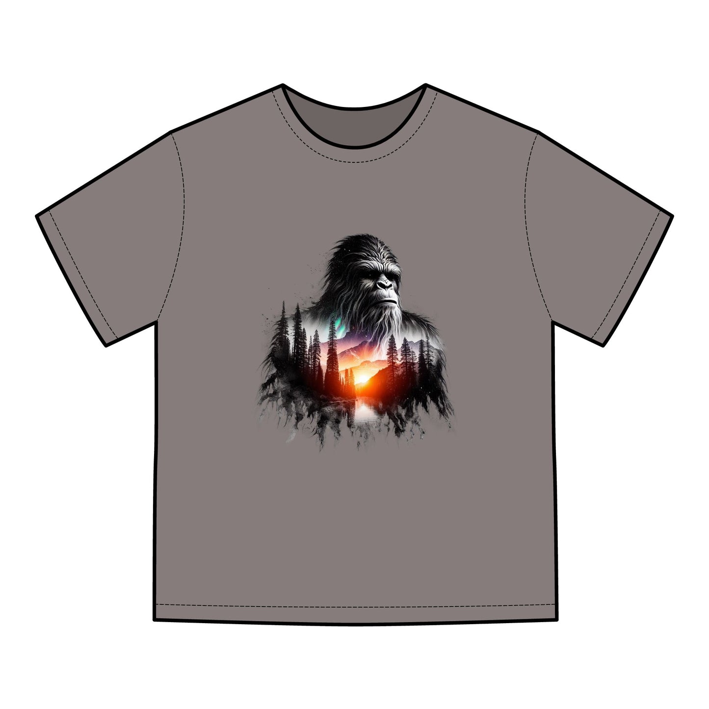 Sasquatch Sunset Unisex ComfortWash® T-Shirt - Nature Lover Apparel