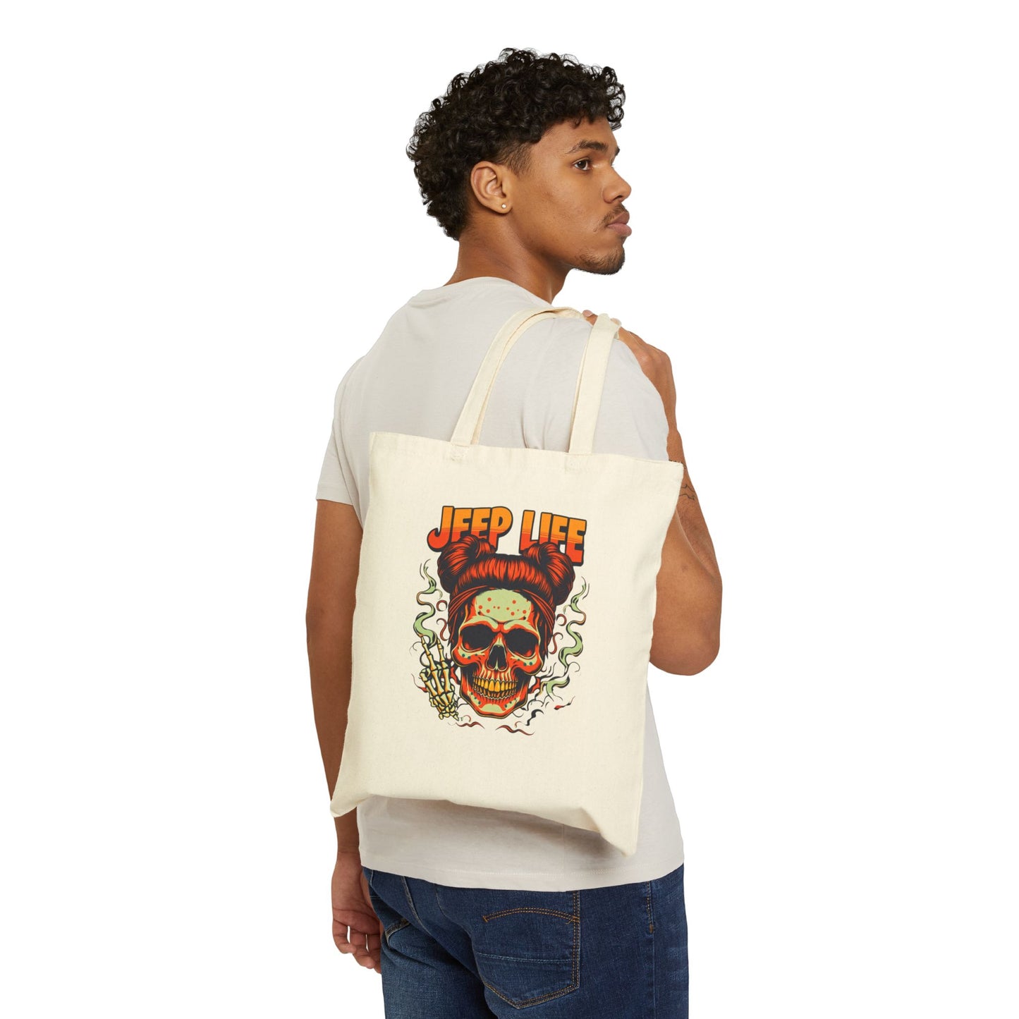 Cotton Canvas Life Tote Bag