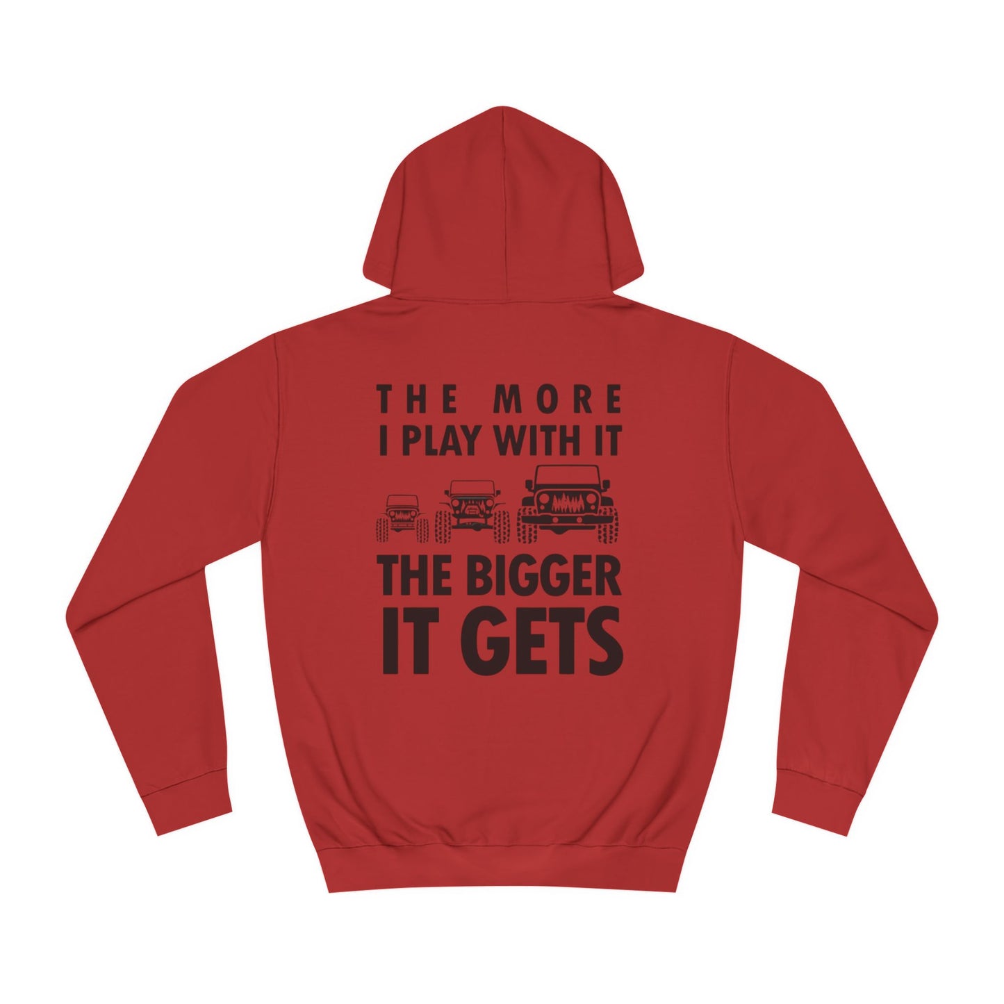 More I play with it hoodie