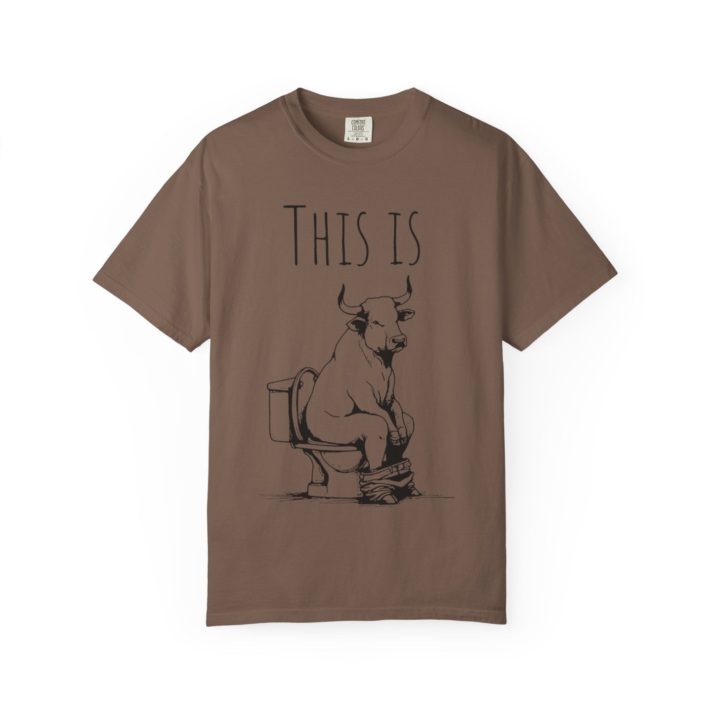 Bull💩 T-shirt - Unisex Garment-Dyed Tee