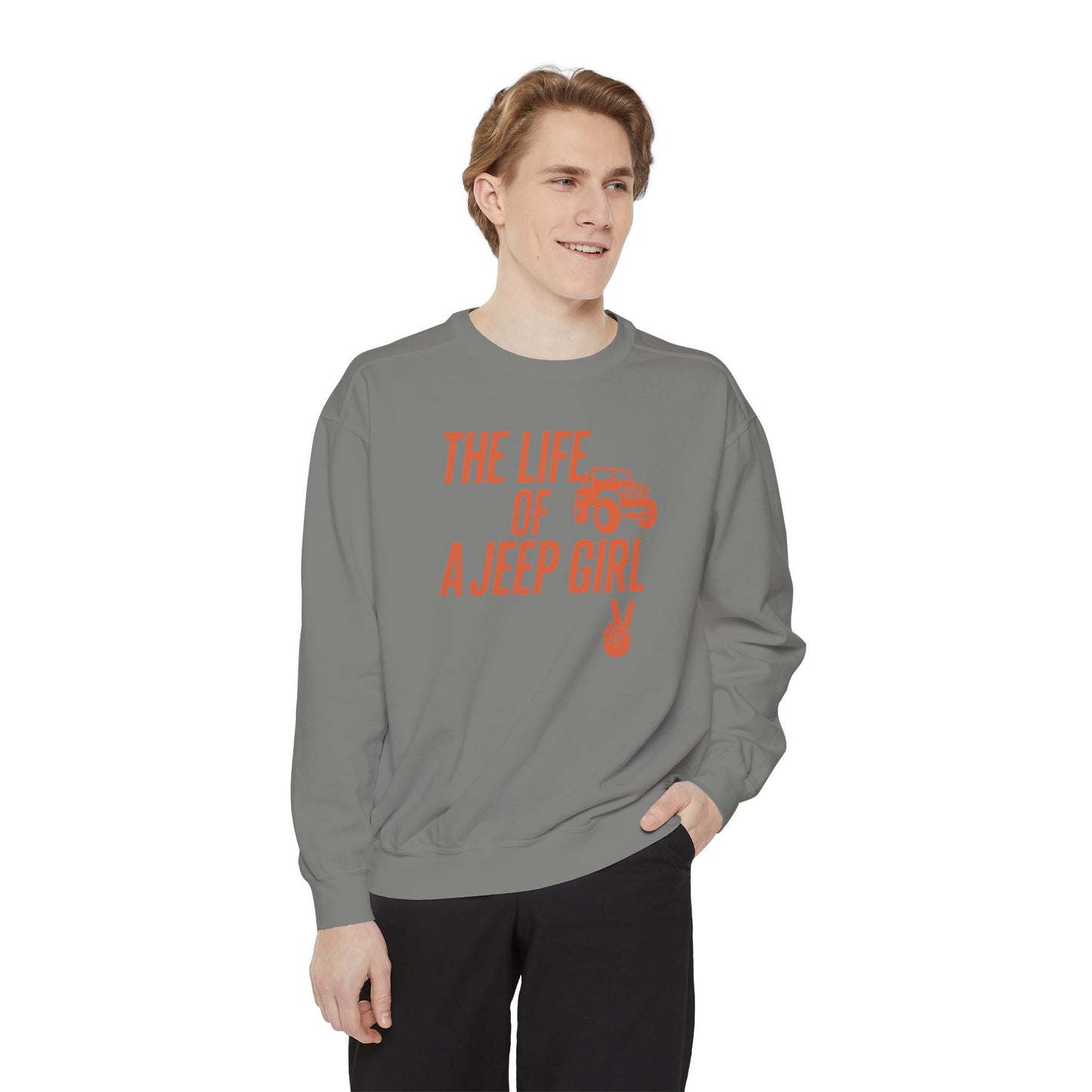Jeep Girl Crewneck Sweatshirt