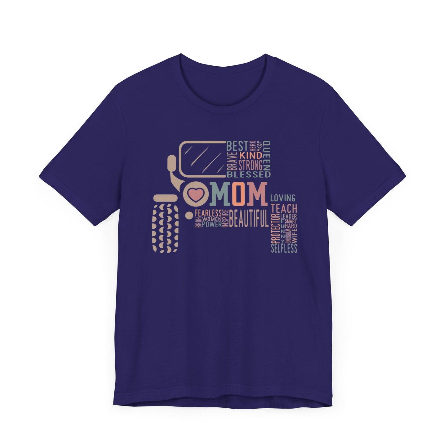 Mom Jeep style Jersey Short Sleeve Tee