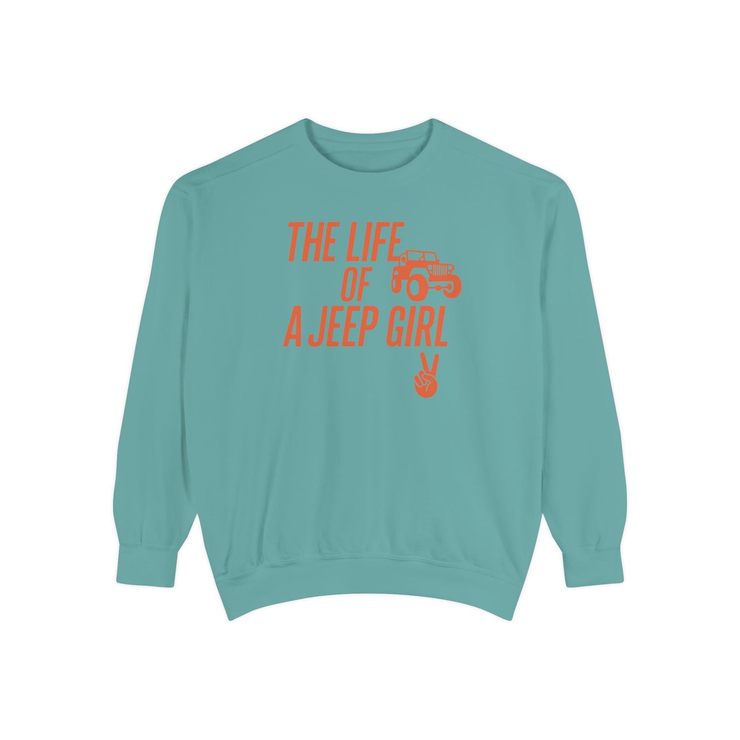 Jeep Girl Crewneck Sweatshirt