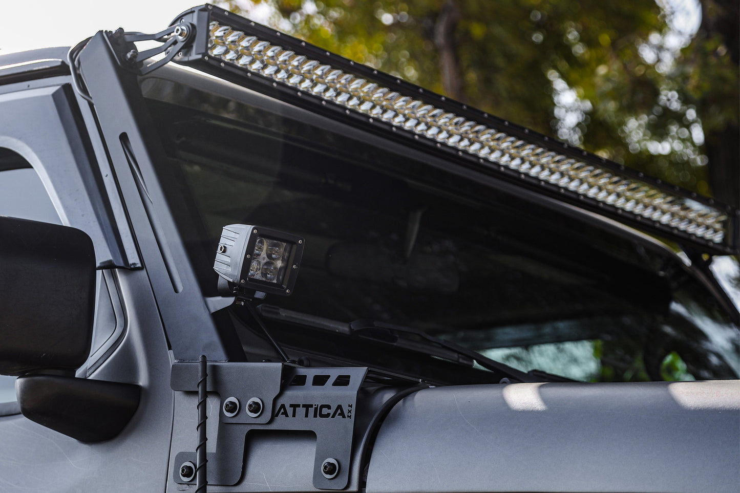 Attica 4x4 2018-2024 Jeep Wrangler JL Frontier Series Light Mount Brackets