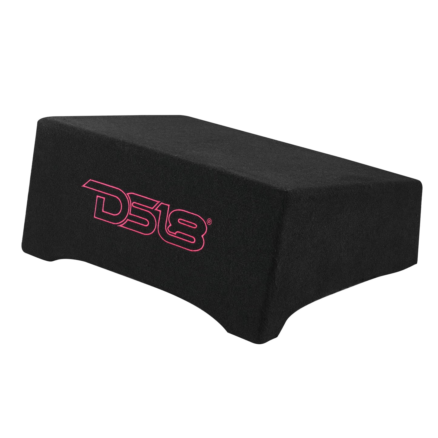 DFPU Under Seat 10” Shallow Subwoofer Enclosure | Sealed, Loaded, 600W RMS @ 2 Ohm