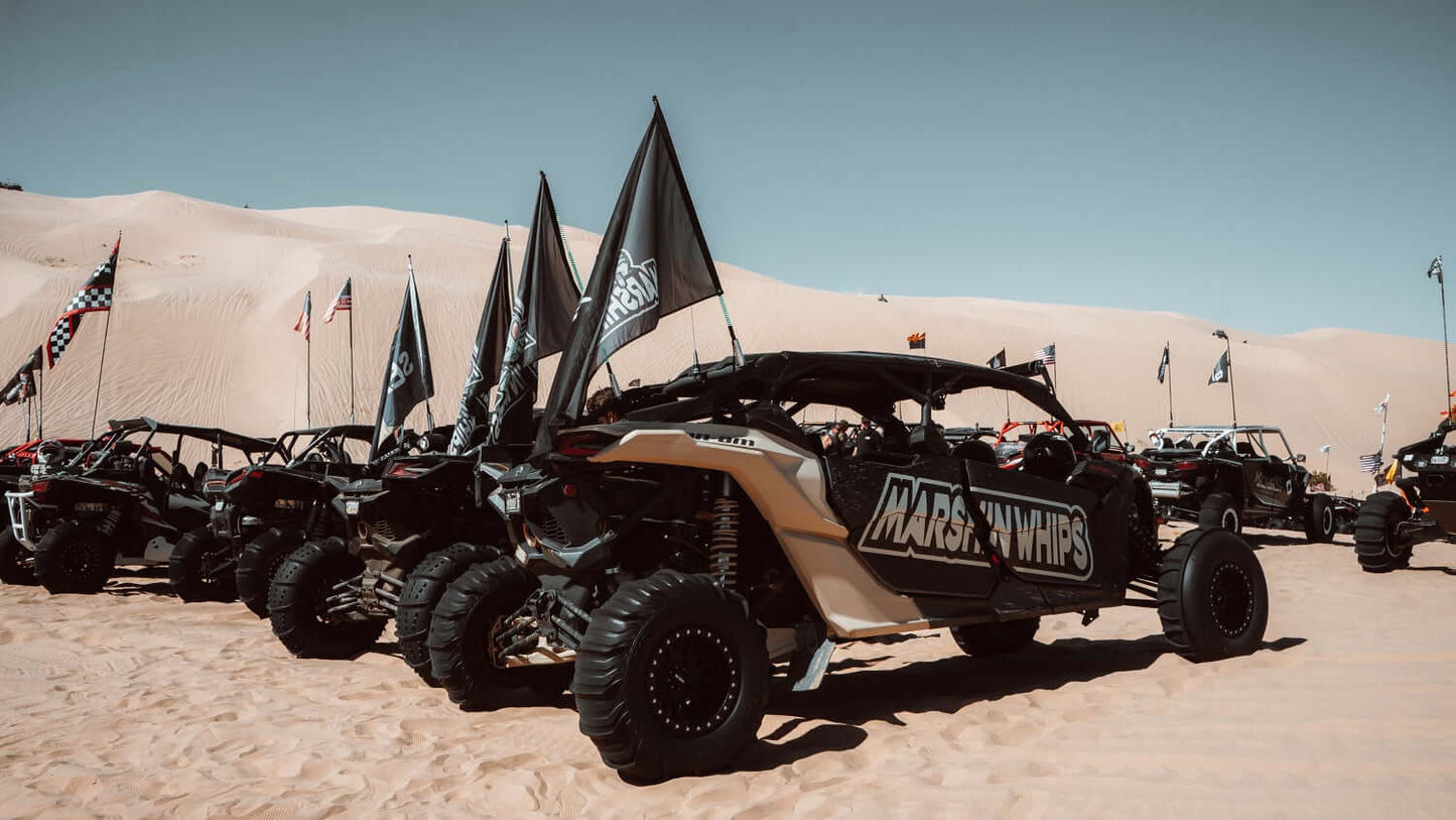 Marshin Whips Single Day Flag Whip