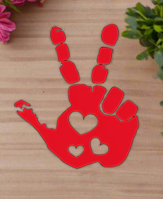 Wave hands with Love