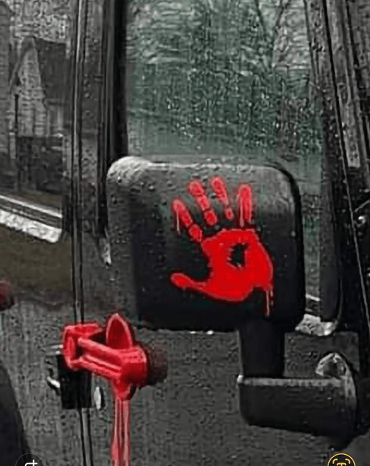 Bloody Wave hand decal set