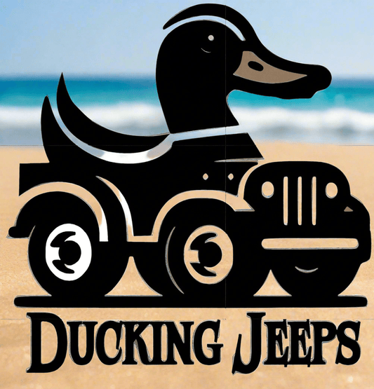 Ducking Jeep Club Decal