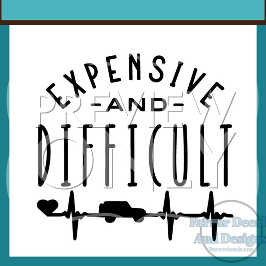 Expensive and difficult