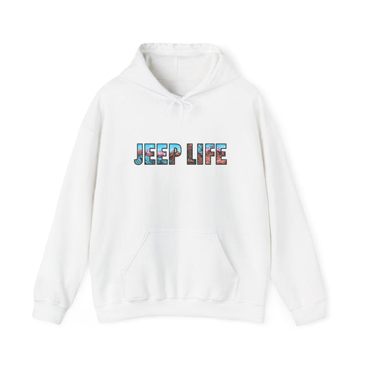 Jeep Life Unisex Heavy Blend™ Hoodie - Adventure Awaits