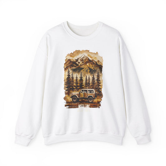 Nature-Inspired Unisex Heavy Blend™ Crewneck Sweatshirt - Perfect for Outdoor Lovers