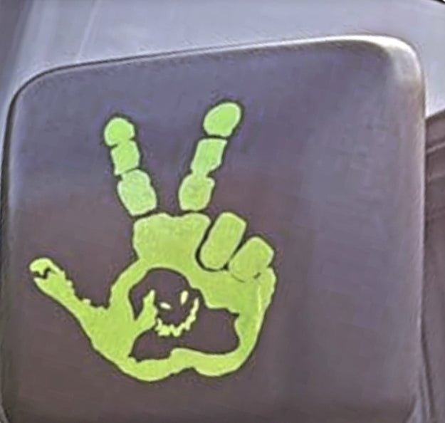 Oogie Boogie jeep wave hands