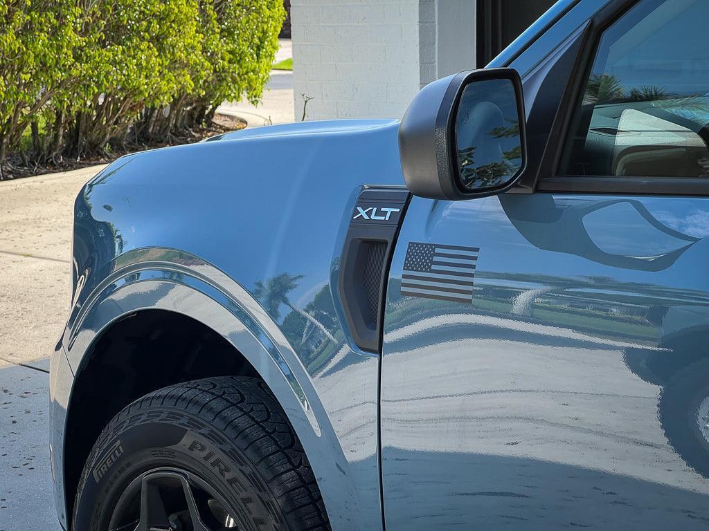 Printed Series American Flag Fender Stickers - 2021+ Bronco / Bronco Sport / Jeep / Universal