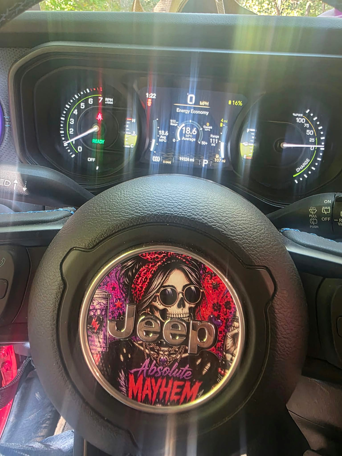 Custom Steering Wheel Decal – Fully Personalized