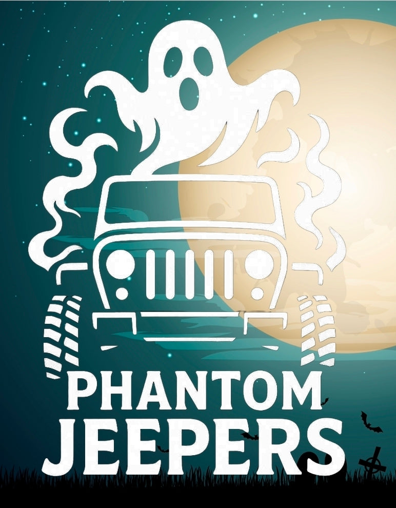 Phantom Jeepers Club Decal