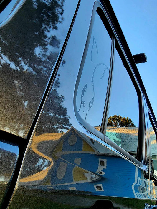 Mermaid tail decal