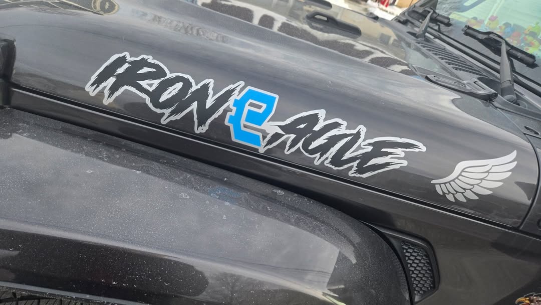 Premium Hood Decal Set