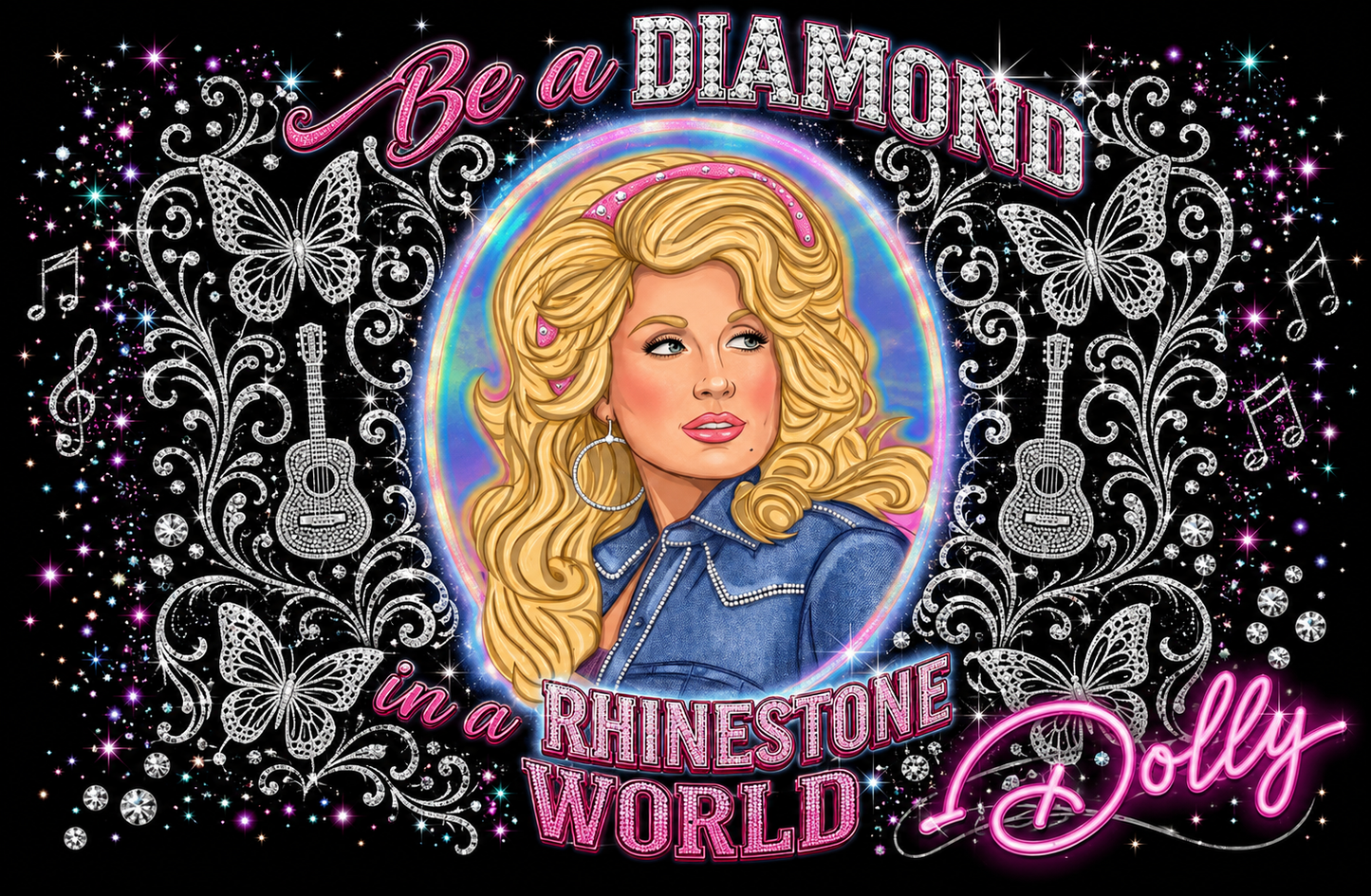 Be a Diamond Dolly decal