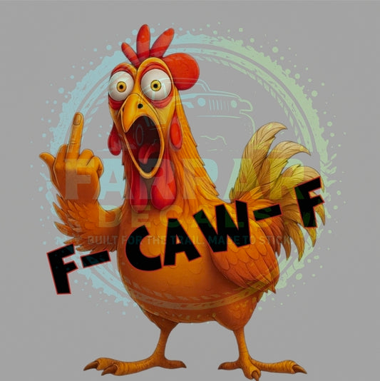 F-Caw-F decal