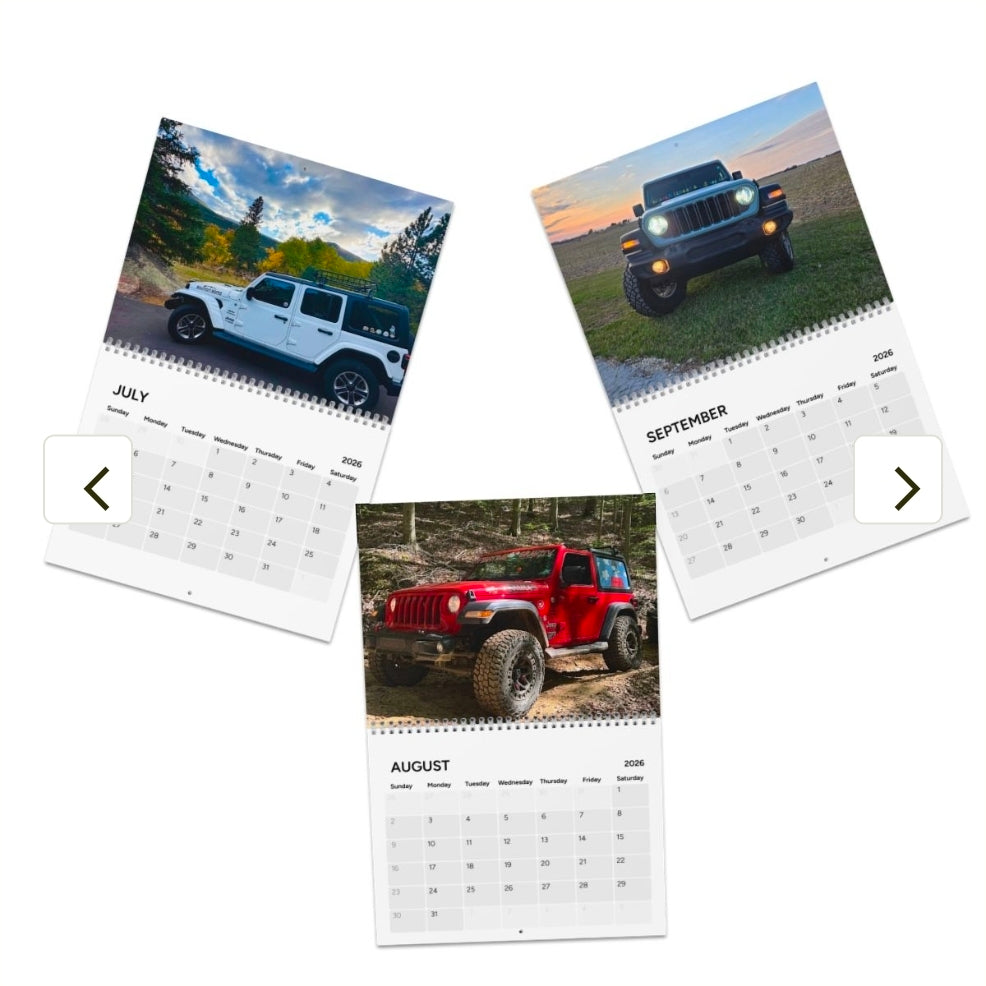 Decals Calendar 2026 Farrar Design