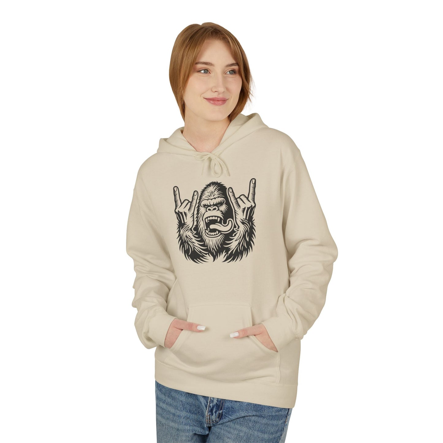 Rockin' Out Unisex Hoodie – Softstyle Midweight Fleece