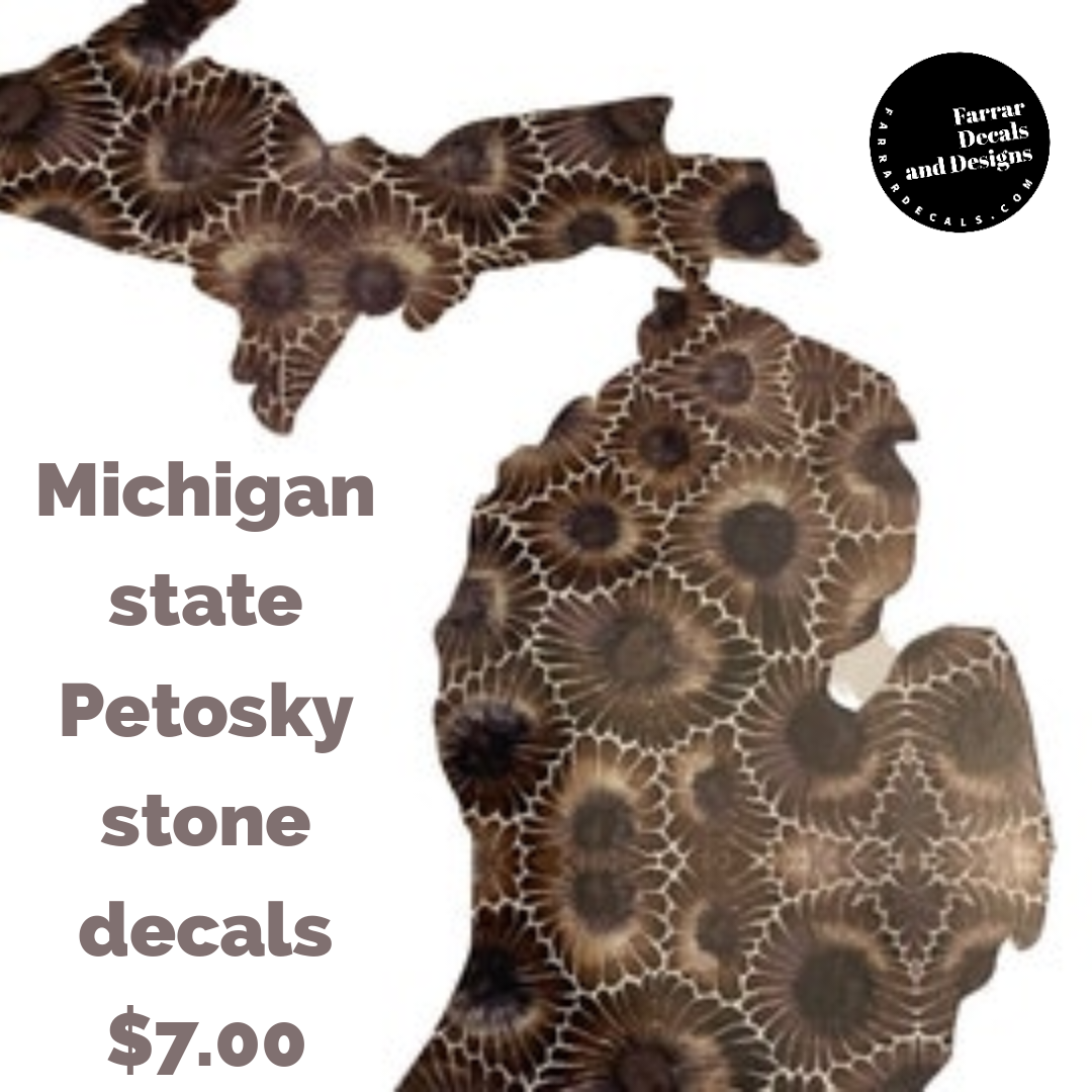 Petosky Stone Decals